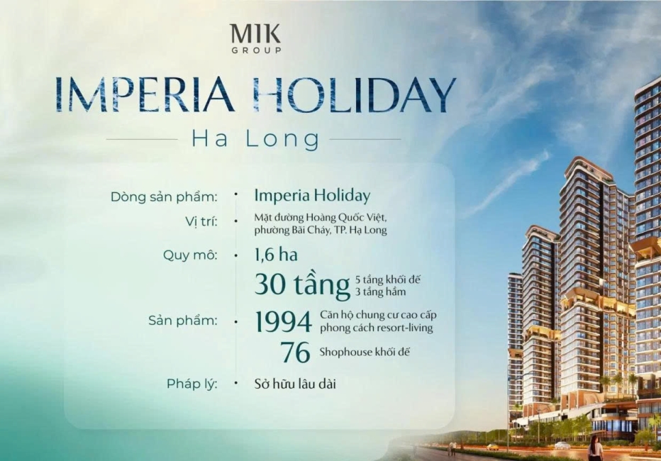 IMPERIA HOLIDAY HẠ LONG