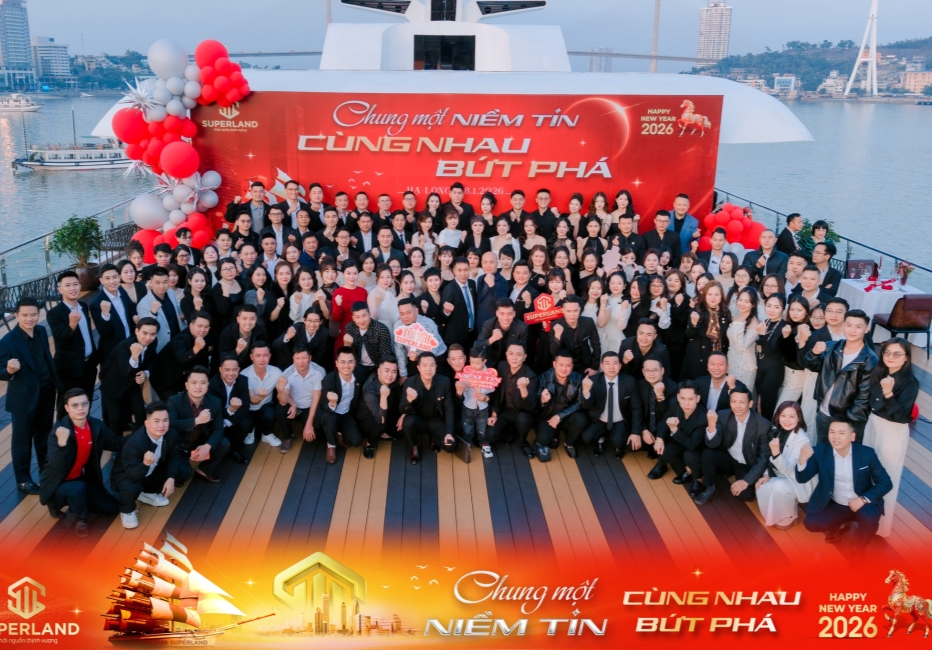 RECAP YEAR END PARTY 2025 – SUPERLAND CHUNG MỘT NIỀM TIN CÙNG NHAU BỨT PHÁ
