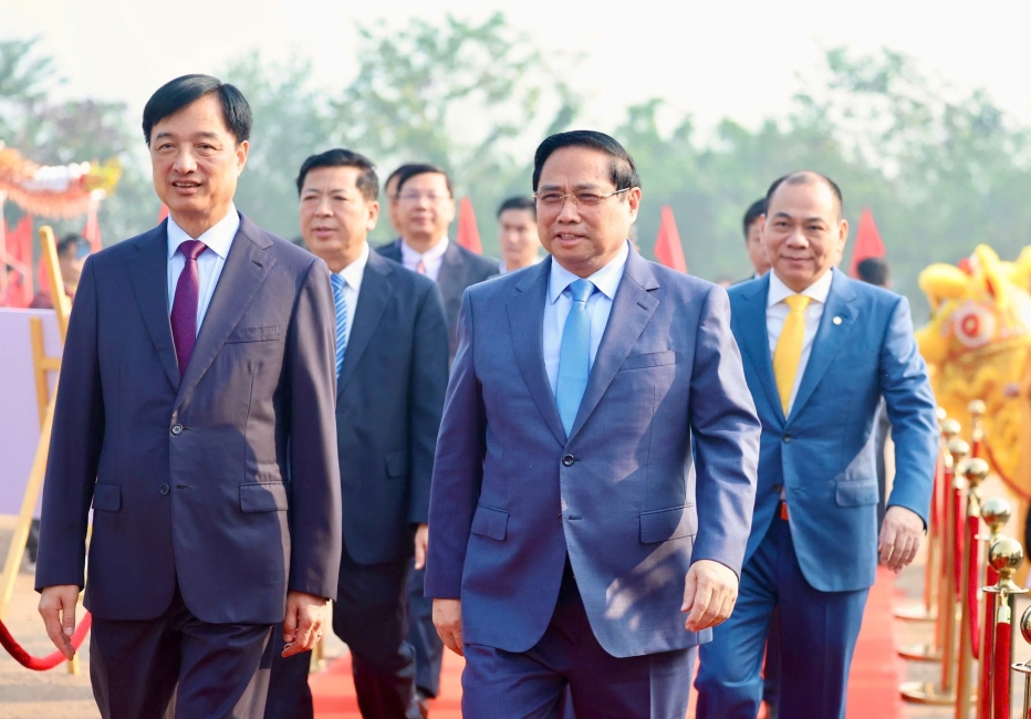 Chính thức khởi công siêu dự án có sân vận động Trống Đồng lớn bậc nhất thế giới với sự tham dự của Thủ tướng Chính phủ, Bí thư Thành ủy Hà Nội