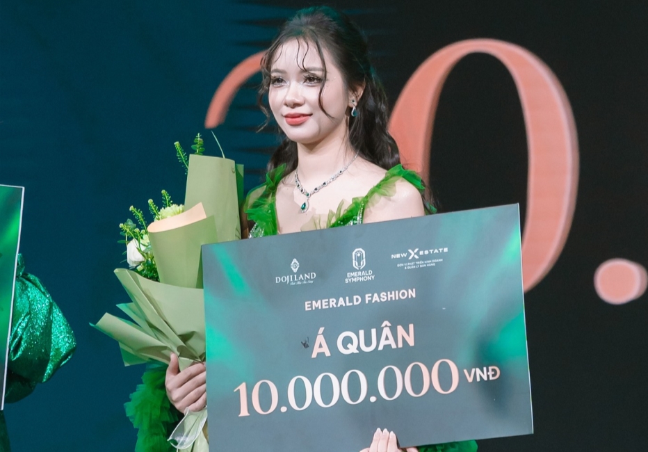 MẠCH NGUỒN NGỌC LỤC BẢO – SUPERLAND XUẤT SẮC GIÀNH NGÔI VỊ Á QUÂN EMERALD SYMPHONY FASHION SHOW