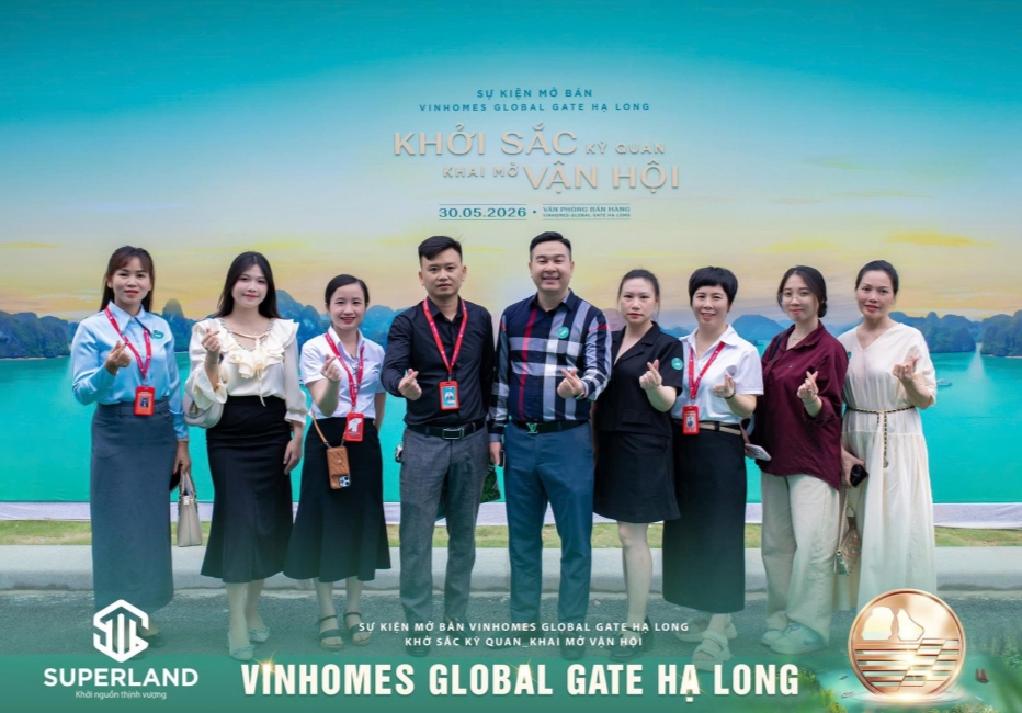 "TẬN MỤC SỞ THỊ" BINH ĐOÀN SUPERLAND RỰC CHÁY TẠI VINHOMES GLOBAL GATE HẠ LONG!