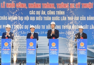 TUYẾN ĐƯỜNG SẮT HÀ NỘI – HẢI PHÒNG – LÀO CAI CHÍNH THỨC KHỞI CÔNG